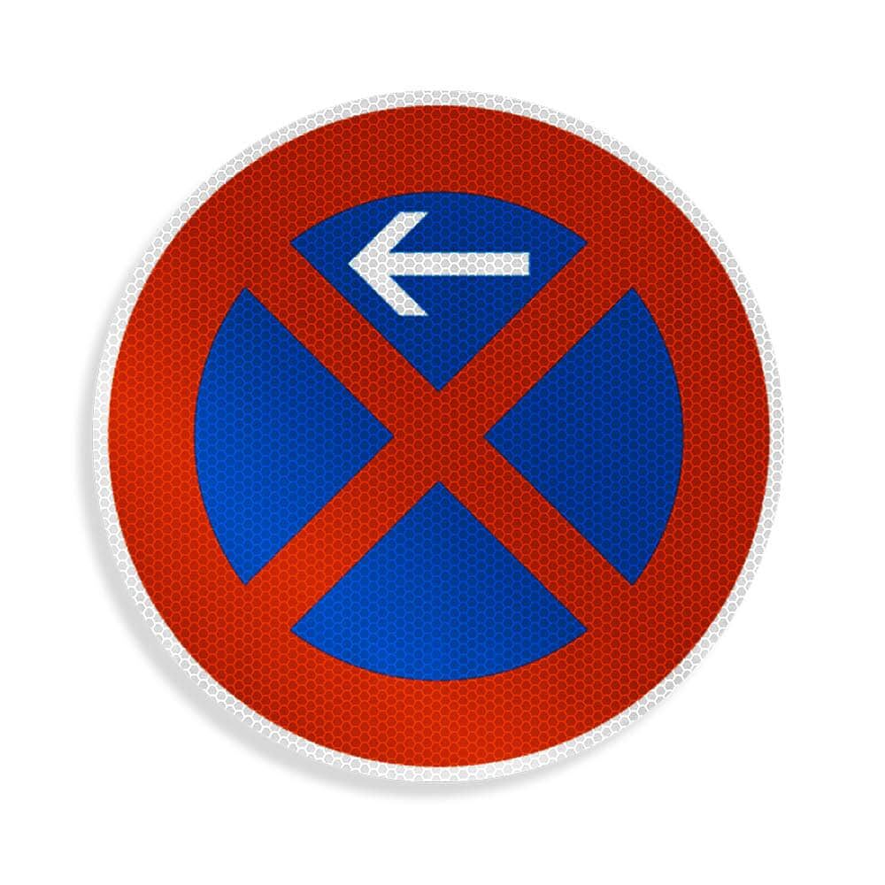 Wo Ist Das Halten Verboten Fußgängerüberweg Sign Face VZ 283-10 Absolutes Haltverbot Anfang rechts