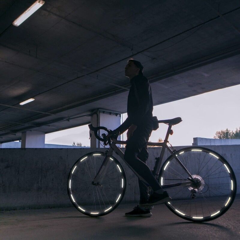 reflektierende Aufkleber für Fahrradfelgen