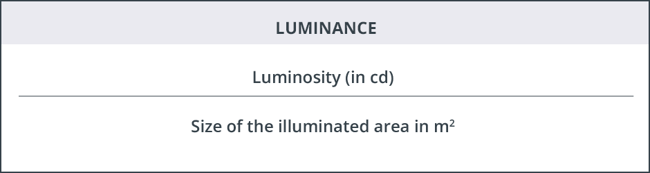 Luminance